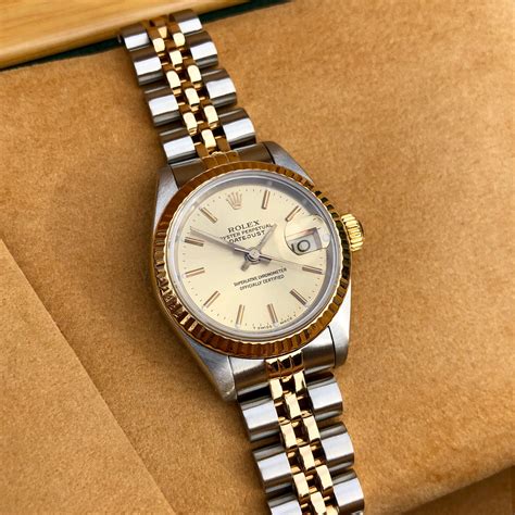 rolex 69173 datejust ddial jubilee bracelet two tone watch|rolex lady datejust bracelet.